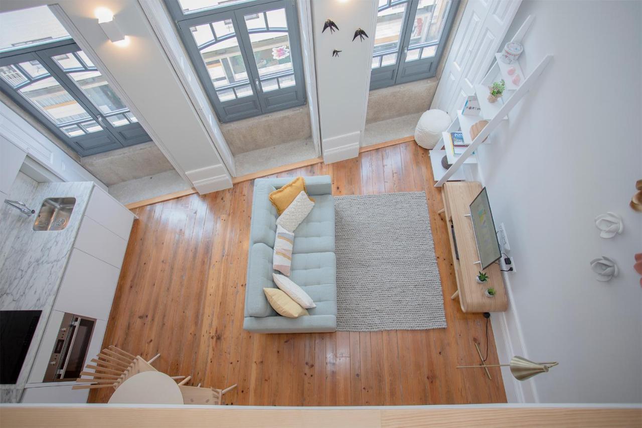 Liiiving In Porto - Santa Catarina Mezzanine Apartment Exteriör bild
